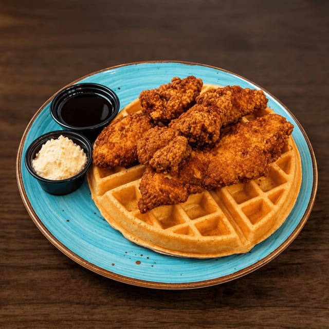 Chicken & Waffles.