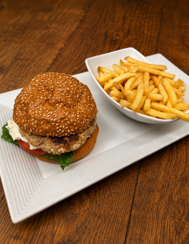Lamb Burger.