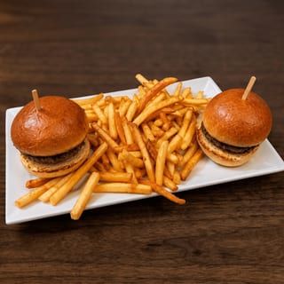 Mini Burger & Fries