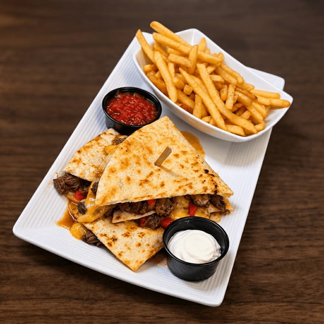 Steak Quesadilla.