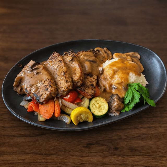 Baked Meatloaf.