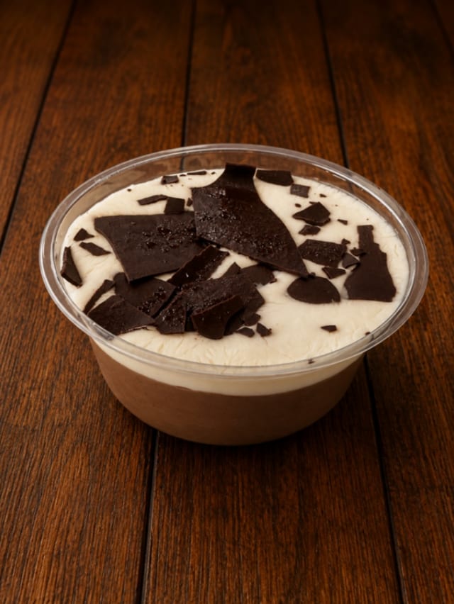 Chocolate mousse.