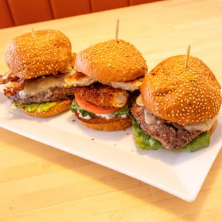 Bourbon Street Mash Burger
