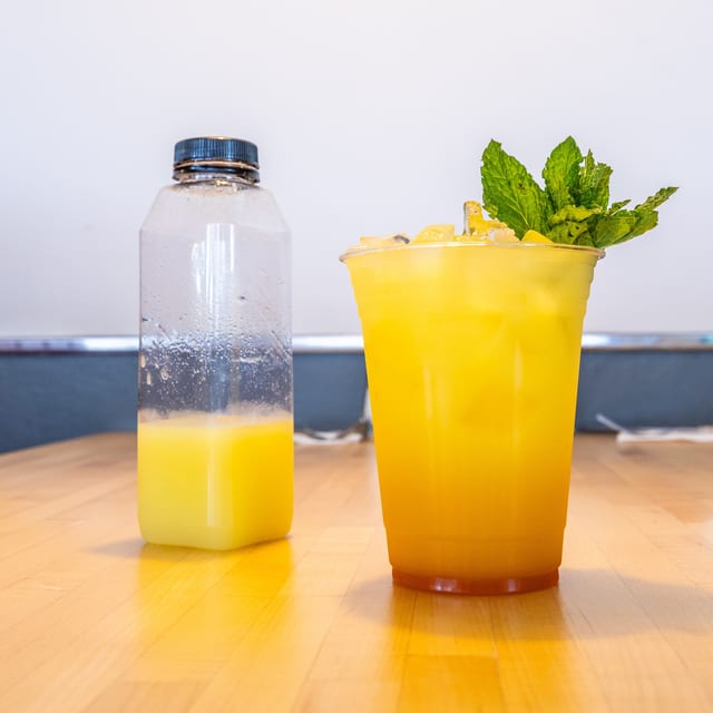 Tropical Mango Lemonade.