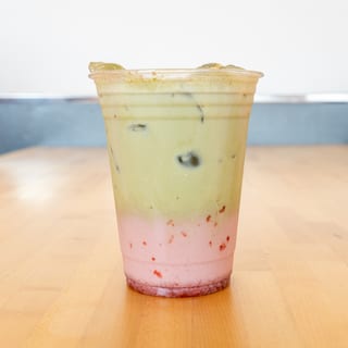 Strawberry Matcha Latte