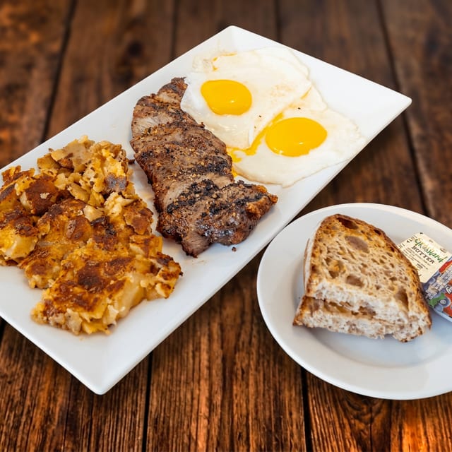 Steak & Eggs.