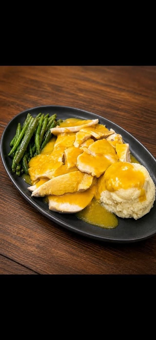 Hot Open Roast Turkey.