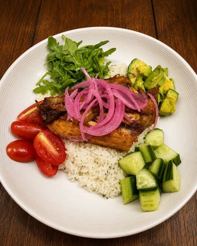 Lime Rice Bowl.